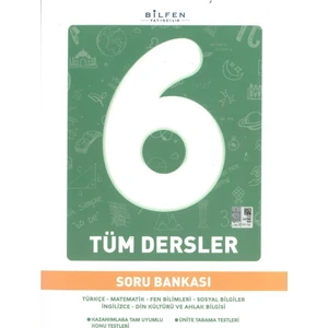Bilfen Yayınları 6. Sınıf Tüm Dersler Soru Bankası