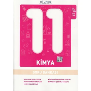 Bilfen Yayınları 11. Sınıf Kimya Soru Bankası