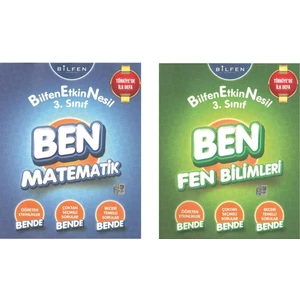 Bilfen Yayınları 3. Sınıf Ben Serisi Matematik-Fen Set