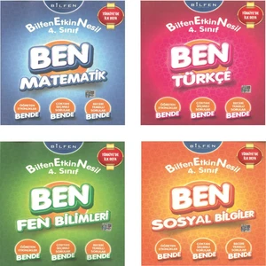 Bilfen Yayınları 4. Sınıf Ben Serisi 4'lü Set