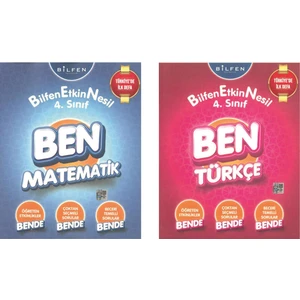 Bilfen Yayınları 4. Sınıf Ben Serisi Matematik-Türkçe Set