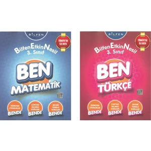 Bilfen Yayınları 3. Sınıf Ben Serisi Matematik-Türkçe Set