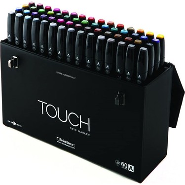 Touch Twin Marker Seti 60 Renk A Sanatsal Çizim İçin İki Fiyatı