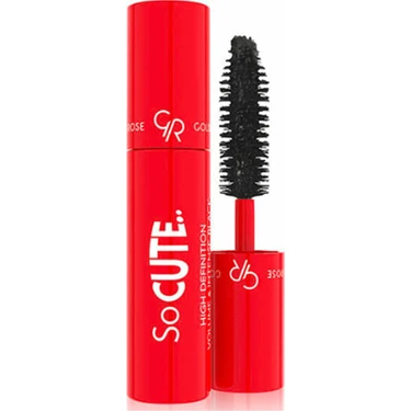 Golden Rose So Cute High Definition Volume Mascara - Intense Black - Mini Maskara -