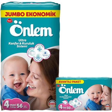 Onlem Cocuk Bezi Jumbo 4 Maxi 56 Li Onlem Cocuk Bezi 4 Fiyati