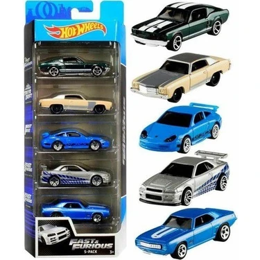 Hot Wheels - 5' li Araba Seti - Fast & Furious / GHP55 Fiyatı