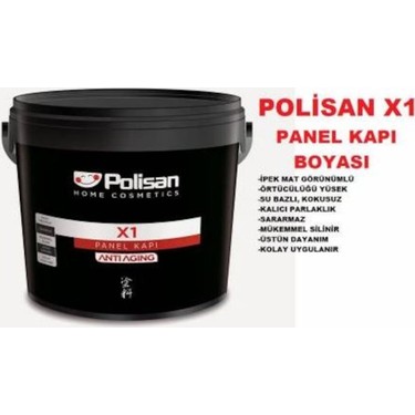 polisan x1 panel kapi boyasi 0 75 lt beyaz fiyati
