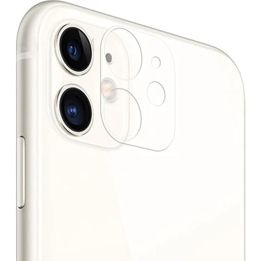 Ally Apple iPhone 11 Mini 5.4 Full Tempered Kamera Koruyucu Cam AL-33137