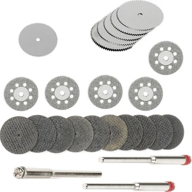 Depolife Mini Vız Vız Için Kesici Mini Disk Seti Ahşap Metal Cam Fayans Kesme Elmas Hss Fiberglas