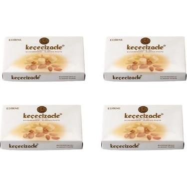 Keçecizade Badem Ezmesi 215 x 4 (Keçecizade) Paket