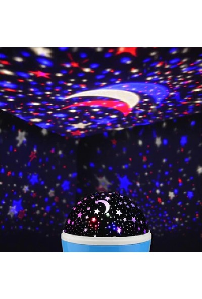Star Master Gece Lambası Yıldız Yansıtmalı Projeksiyonlu Küre - Usb'li