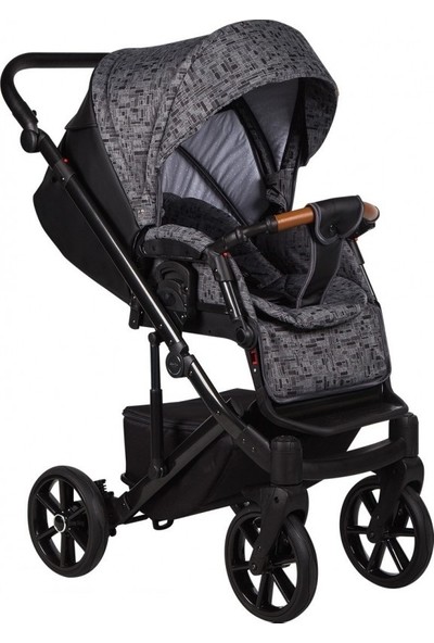 Baby Merc Travel Sistem Bebek Arabası Mosca Dark Grey