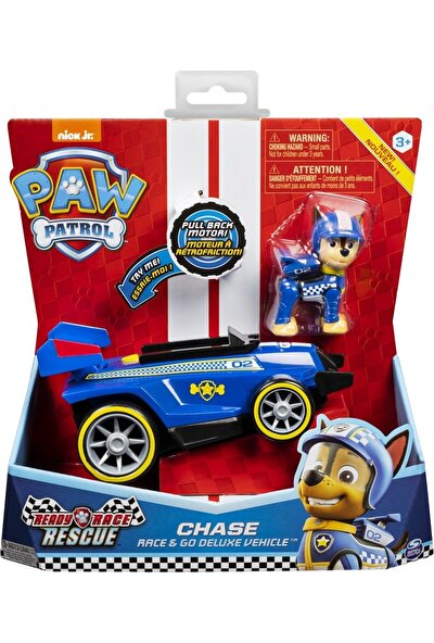 Paw Patrol Chase Race & Deluxe Vehicle