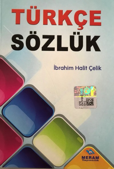 Meram Türkçe Sözlük - İbrahim Halit Çelik