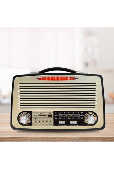 Hometech HT200BT Nostaljik Radyo&bt Speaker