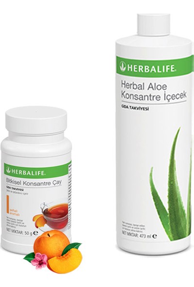 Herbalife Çay Şeftali - Herbalife Aloe Vera