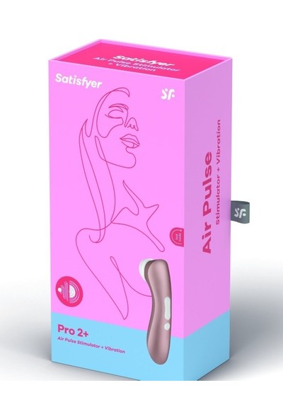 Satisfyer Pro 2 Plus Yeni Seri Klitoral Uyarım ve Titreşimli Vibratör+Jel