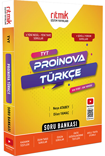 Ritmik Eğitim Yayınları TYT Proinova Türkçe