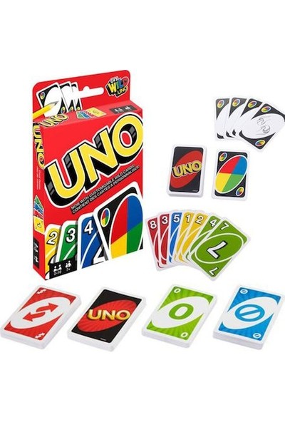 Yıldız Uno Oyun Kartları 50 Adet