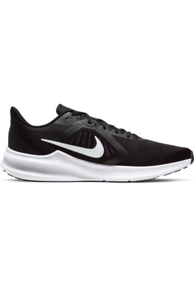 Nike Downshifter 10 Erkek Siyah Beyaz Koşu Ayakkabisi CI9981-004