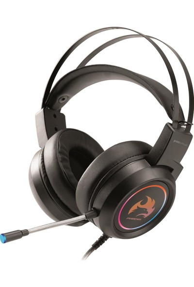 Polosmart PGM05 Phoenix 7.1 Gaming Kablolu Kulaküstü Kulaklık Siyah