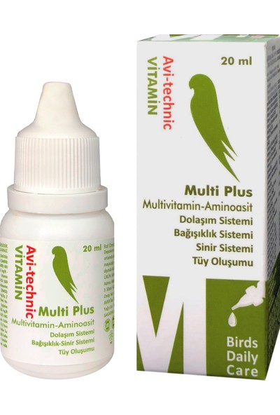 Avitechnic Multi Plus / Kafes Kuşları Için Multivitamin