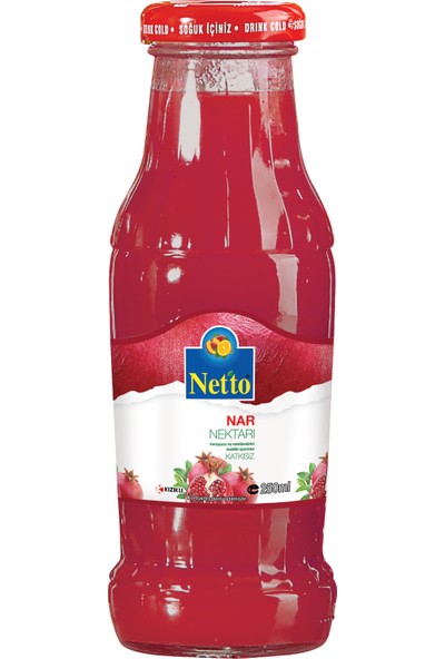 Netto Premium Netto Nar Suyu 250 ml × 12