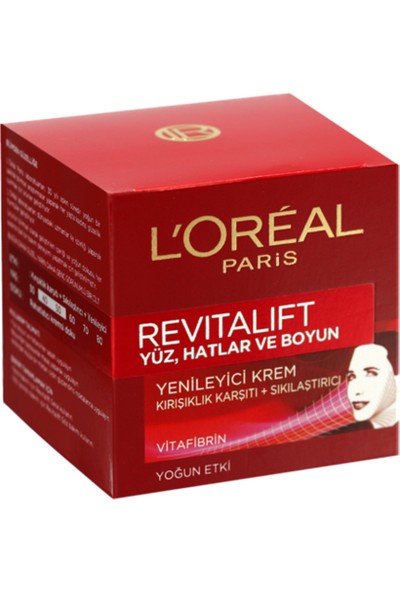 L'Oréal Paris Revitalift Yüz Hatlar ve Boyun Yenileyici Krem