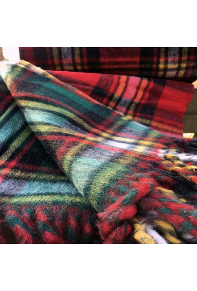 Yavuz Tekstil Scotch Yün Battaniye Çift Kişilik 160 & 220 cm Ölçülerinde