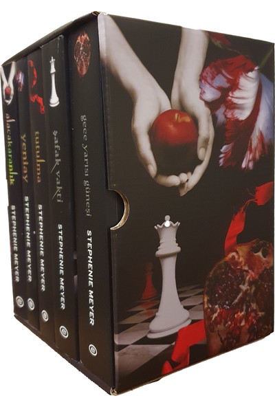 Alacakaranlık Serisi 5 Kitaplık Set - Stephenie Meyer