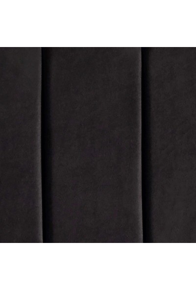 Piano Lite Çift Kişilik Yatak Başlığı - 150 cm Siyah Kumaş Başlık