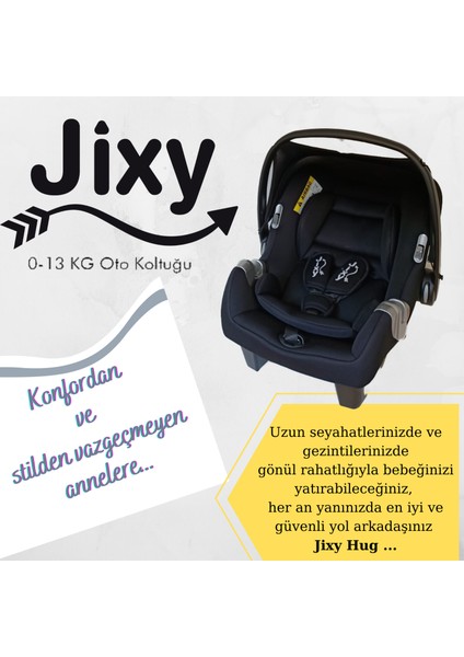Hug Ana Kucağı / Bebek Oto Koltuğu - Siyah fırsatları