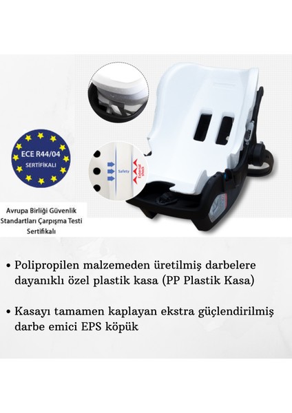 Hug Ana Kucağı / Bebek Oto Koltuğu - Siyah