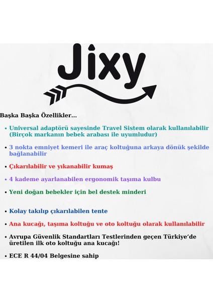 Hug Ana Kucağı / Bebek Oto Koltuğu - Siyah