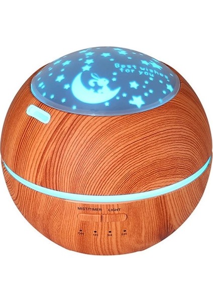 Dekoratif Aroma Difüzörü ve Hava Nemlendirici 150 ml LED Işıklı (Yurt Dışından)