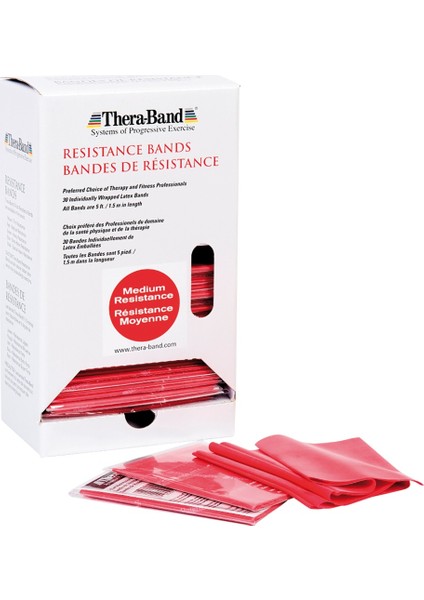Resistance Bands 30 x 1,5 M Red