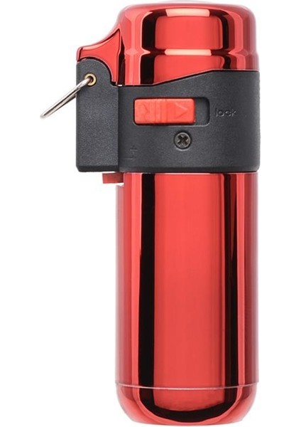 German Pürmüz Metal Çakmak Bottle Kırmızı