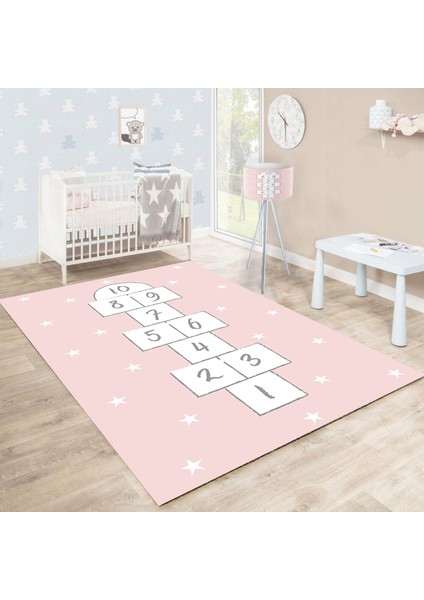 Bebişim Seksek BH2314 100 x 150 Çocuk Odası Halısı