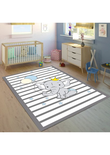 Bebişim Filli BH2369 100 x 150 Çocuk Odası Halısı