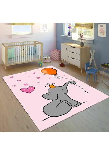 Bebişim Filli BH2370 100 x 150 Çocuk Odası Halısı