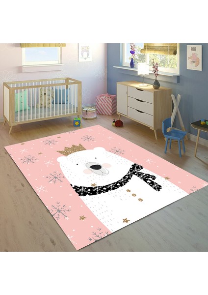 Bebişim Ayıcıklı BH2376 100 x 150 Çocuk Odası Halısı
