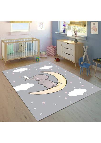 Bebişim Filli BH2380 100 x 150 Çocuk Odası Halısı