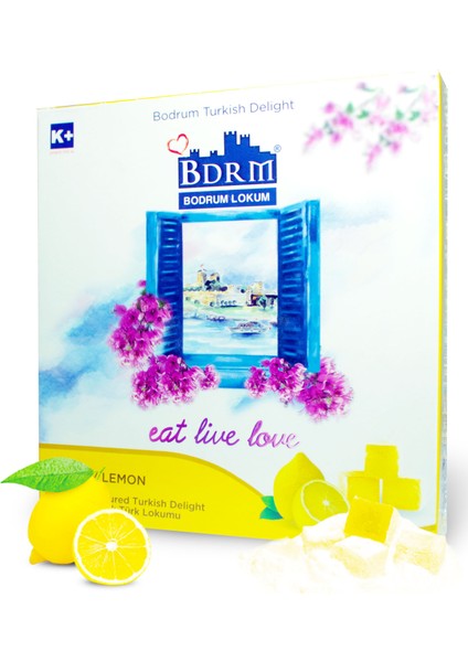 Bodrum Lokum Limon Lokumu 400 gr