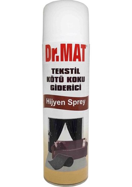 Dr. Mat Ev Tekstil Kötü Koku Giderici Hijyen Sprey 500 gr