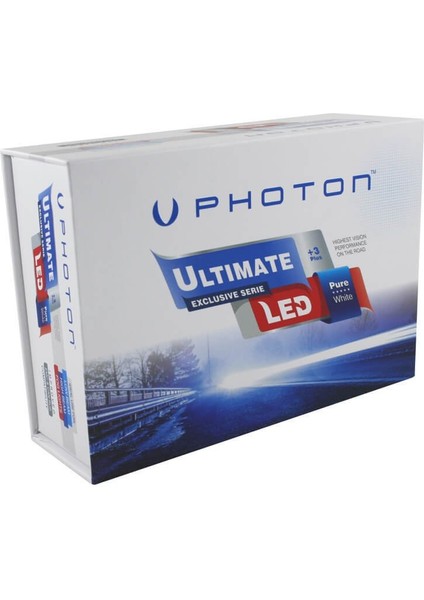Ultimate H4 LED Xenon 9500 Lümen 3 Plus
