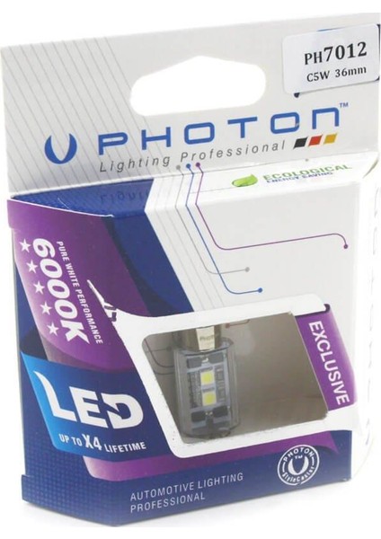 Sofit Beyaz LED 36MM Can-Bus PH7012