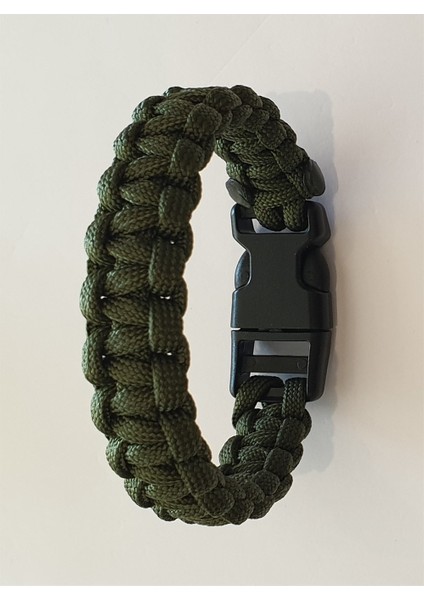 Paracord Bileklik #haki Yeşil