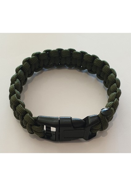 Paracord Bileklik #haki Yeşil