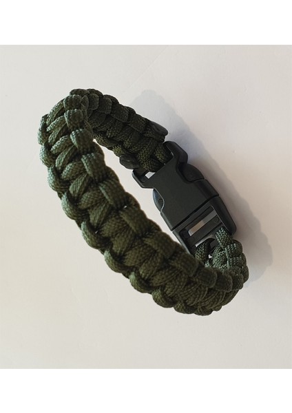 Paracord Bileklik #haki Yeşil