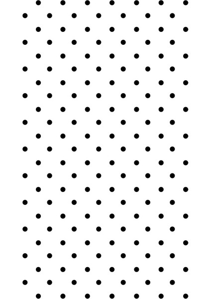 Kaymaz Dot Taban Yıkanabilir Dijital Baskı Puantiyeli Desen Mutfak Halısı 80 x 600